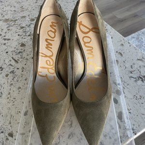 Sam Edelman Green Suede Shoes